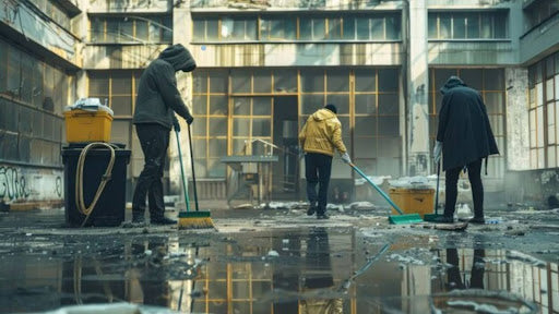 Post Floodwater Cleanup 
